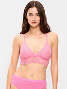 Image number 1 showing, Lace Longline Bralette