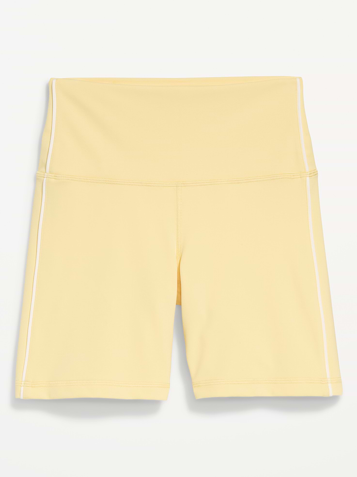Image number 9 showing, High-Waisted StudioSmooth Biker Shorts -- 6-inch inseam