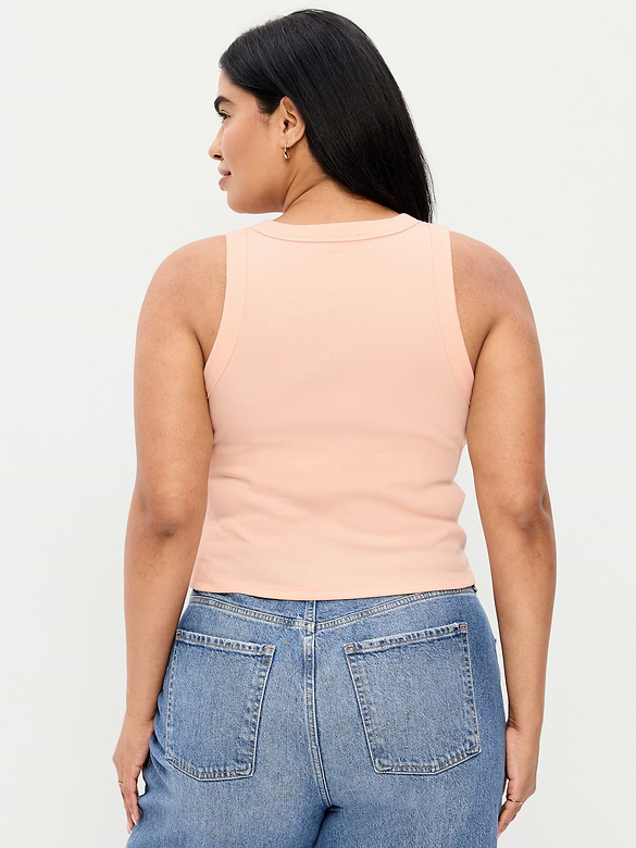 Camisole courte moulante