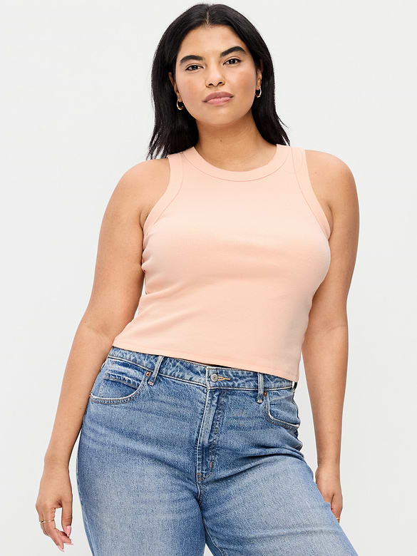 Camisole courte moulante