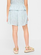 Image number 2 showing, Printed Pull-On Shorts for Girls