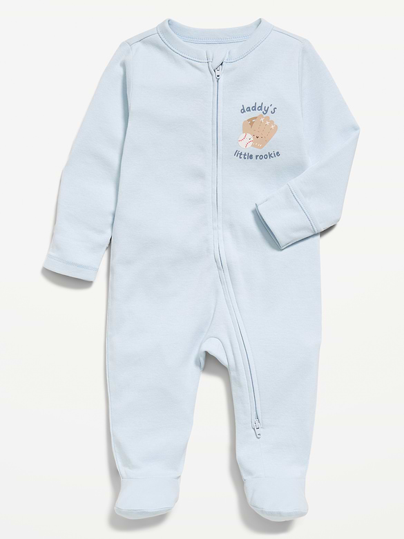 2-Way-Zip Sleep & Play Footed One-Piece for Baby