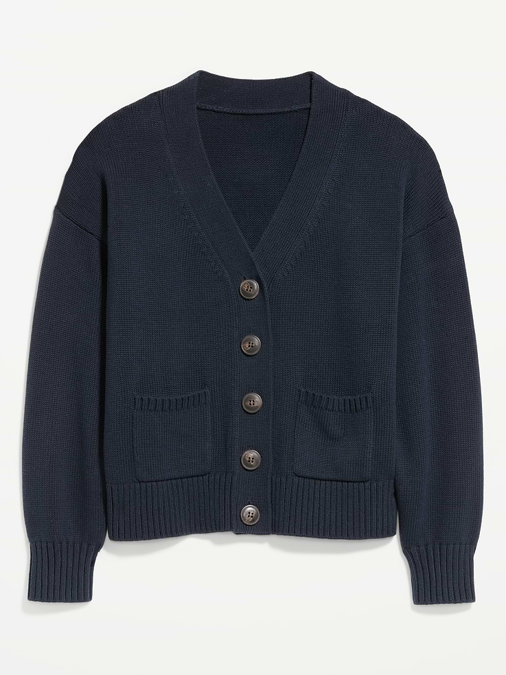 Image number 4 showing, Seaside Cotton V-Neck Cardigan Sweater