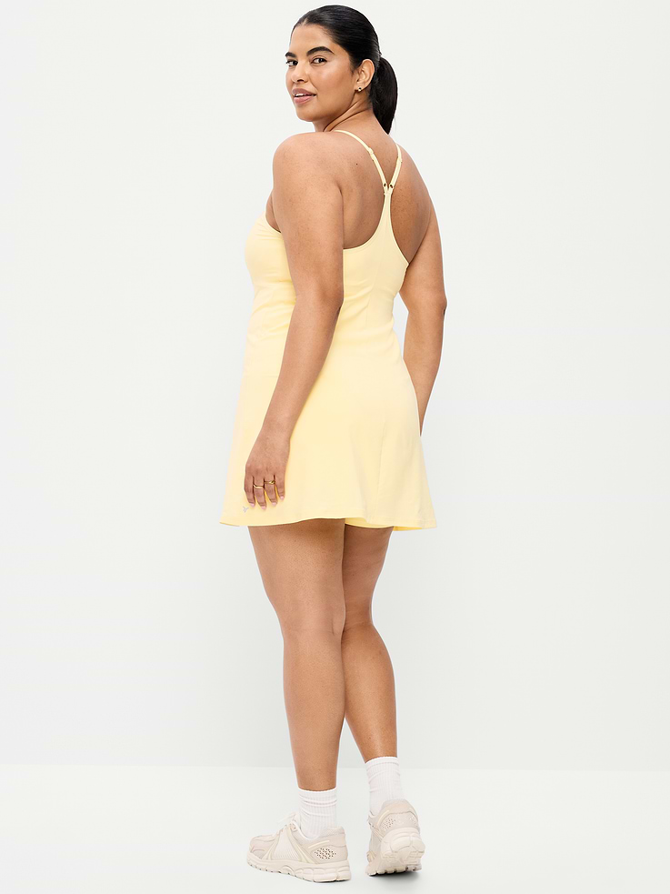 Image number 7 showing, Stretch Woven Racerback Tennis Dress