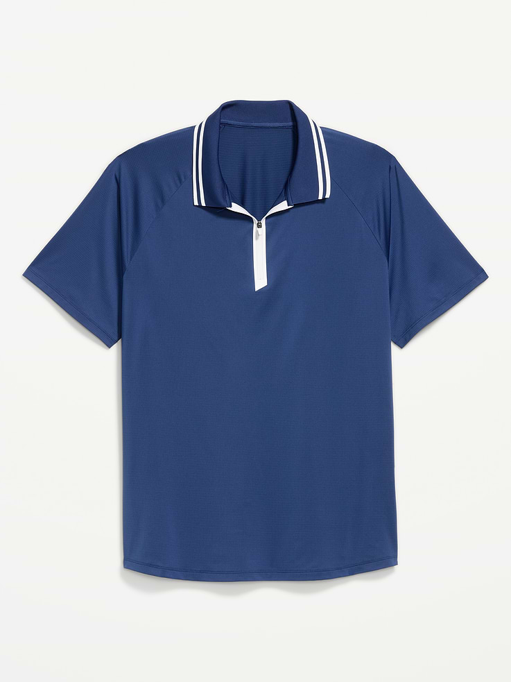 Image number 4 showing, Modern Tech Zip Polo