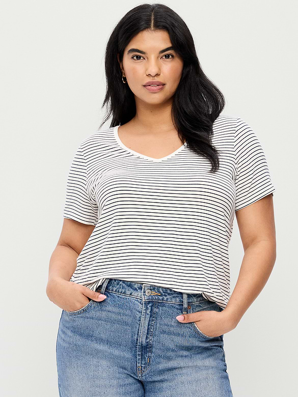 Luxe V-Neck T-Shirt