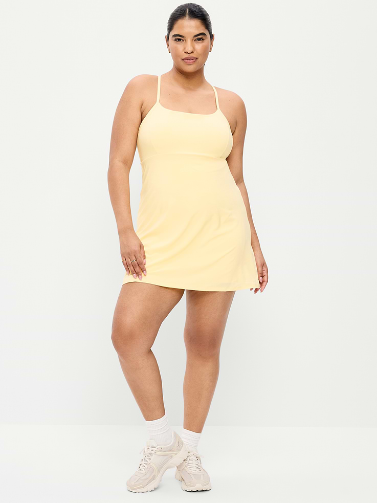 Image number 6 showing, Stretch Woven Racerback Tennis Dress