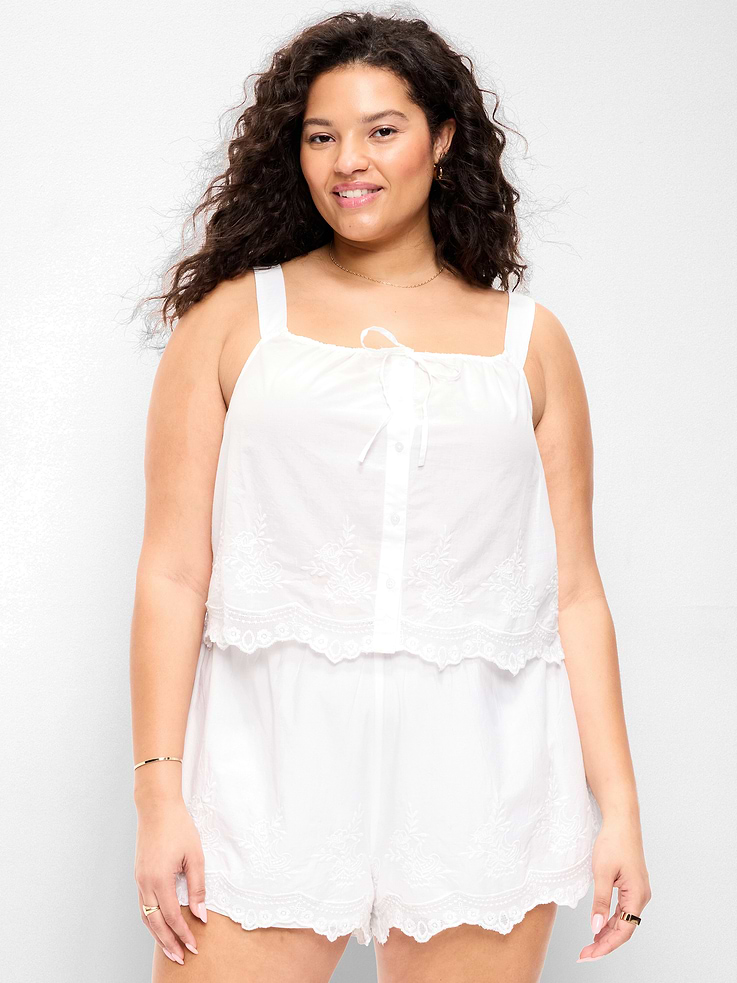 Image number 7 showing, Tie-Front Cami Tank Top