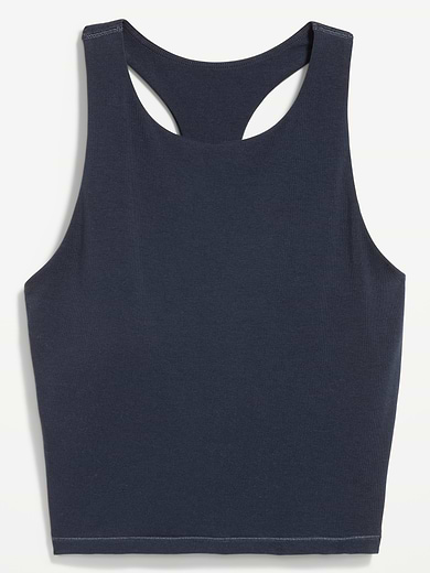 Image number 4 showing, Light Support PowerChill High-Neck Racerback Sports Bra