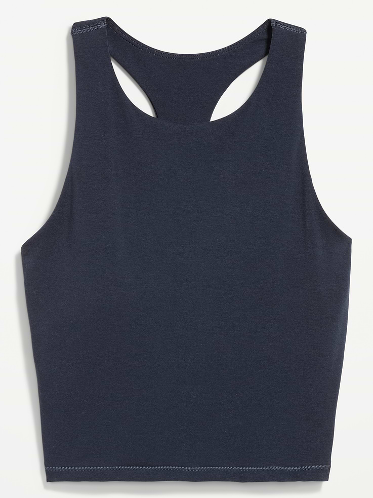 L'image numéro 4 présente Soutien-gorge de sport PowerChill à dos nageur et encolure haute à maintien léger