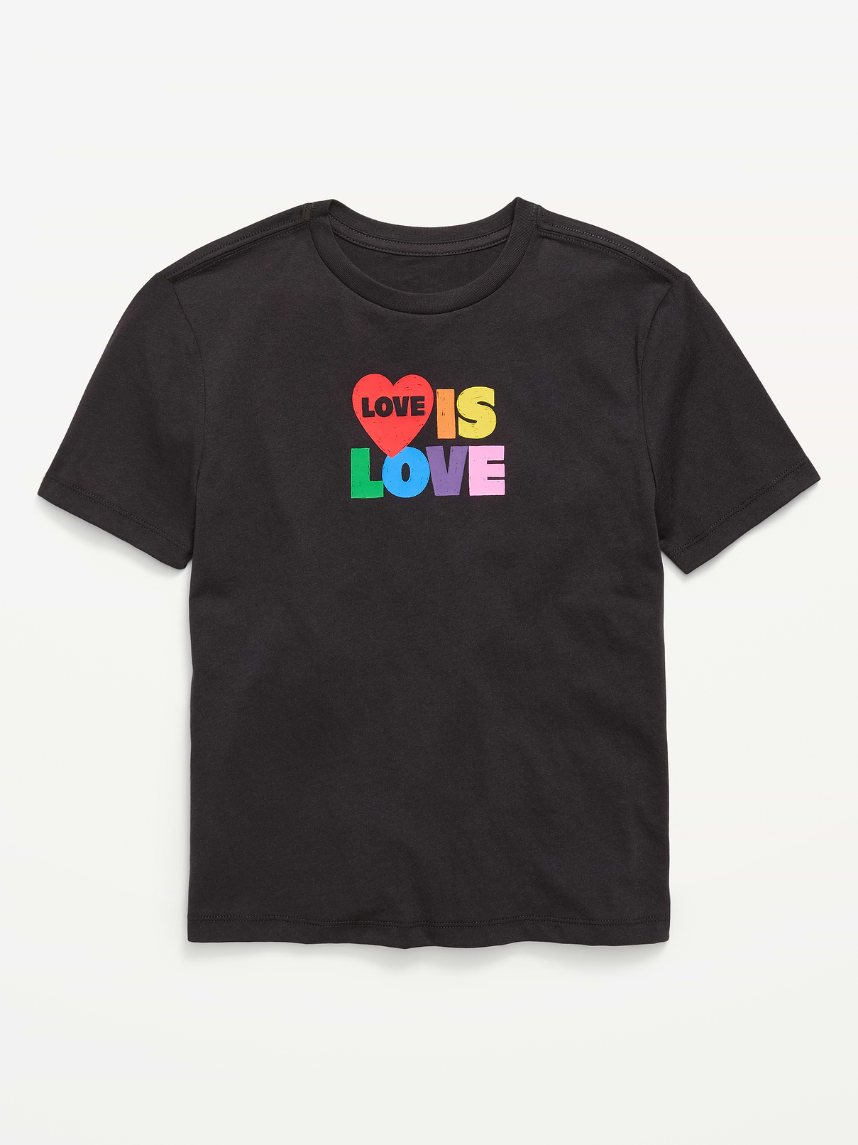 Image number 1 showing, Short-Sleeve Pride Graphic T-Shirt for Boys