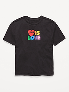 Image number 1 showing, Short-Sleeve Pride Graphic T-Shirt for Boys