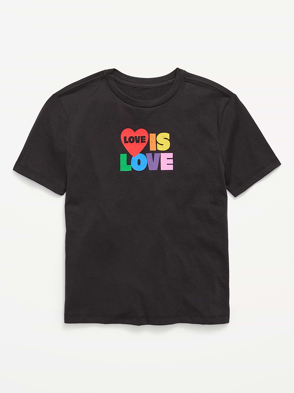 Short-Sleeve Pride Graphic T-Shirt for Boys