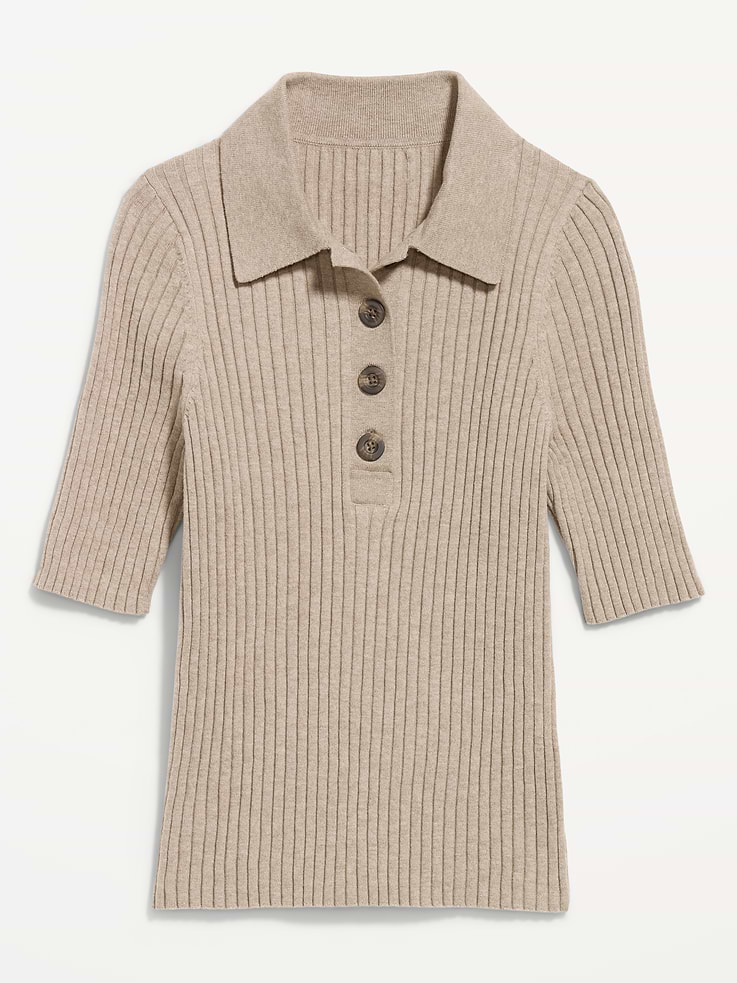 Image number 4 showing, Short-Sleeve Ribbed Polo