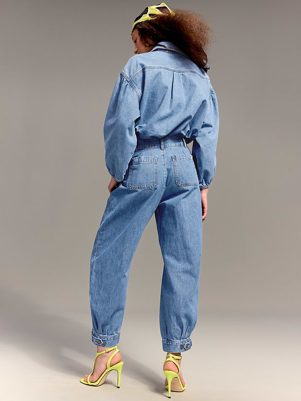Old Navy x Christopher John Rogers High-Waisted Barrel Jeans