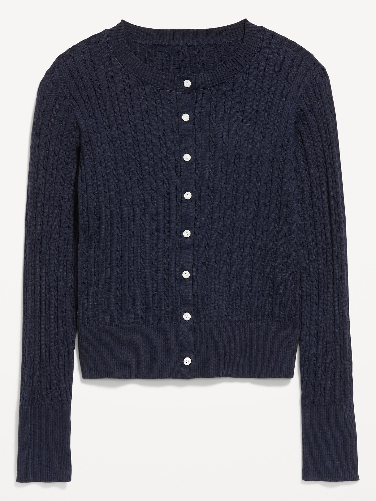 SoSoft Cotton Crew-Neck Cardigan Sweater | Old Navy