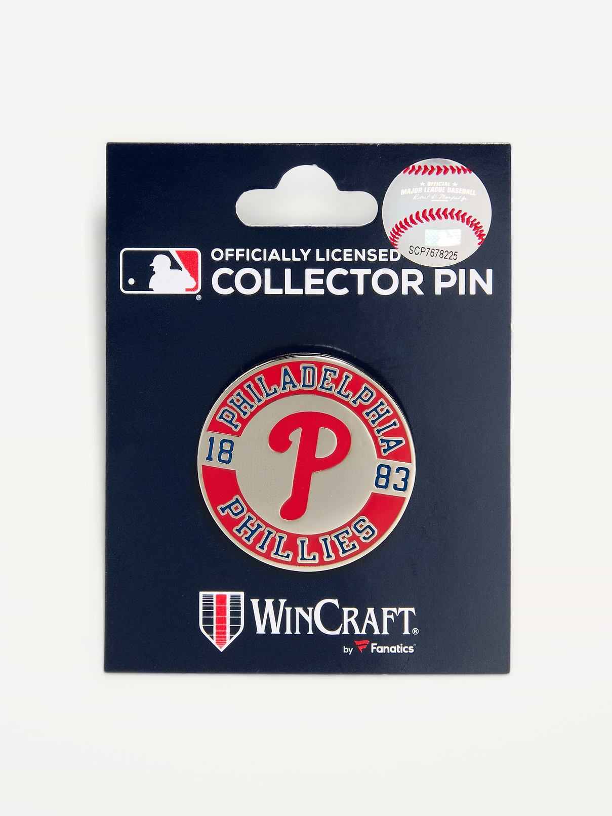 Image 1 of 1, team name/logo on pin, butterfly clasp pin back for a secure seal, cloisonné decoration with beautiful detail, Product #916165