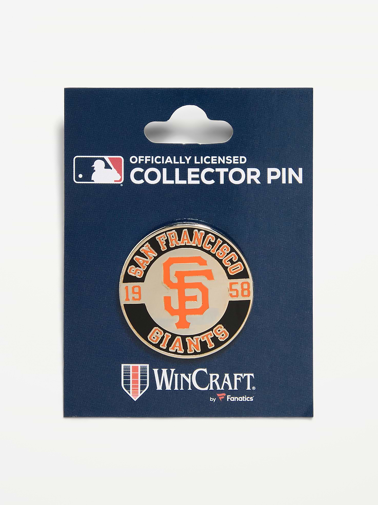 Image 1 of 1, team name/logo on pin, butterfly clasp pin back for a secure seal, cloisonné decoration with beautiful detail, Product #916118