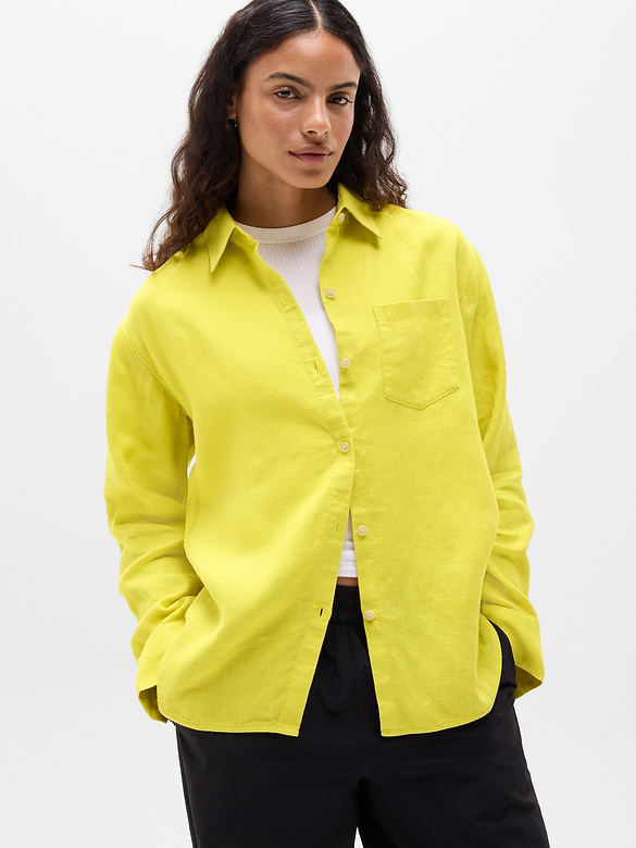 Retreat Linen Top
