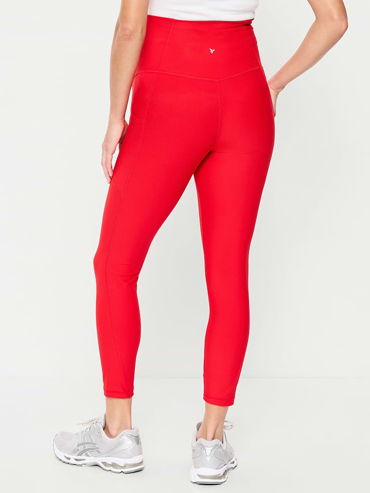 L'image numéro 2 présente Legging PowerSoft longueur 7/8 à panneau couvrant de Maternité