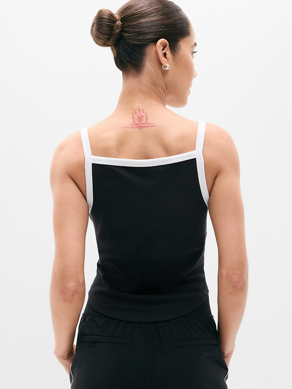 Signature Rib Apron Support Top