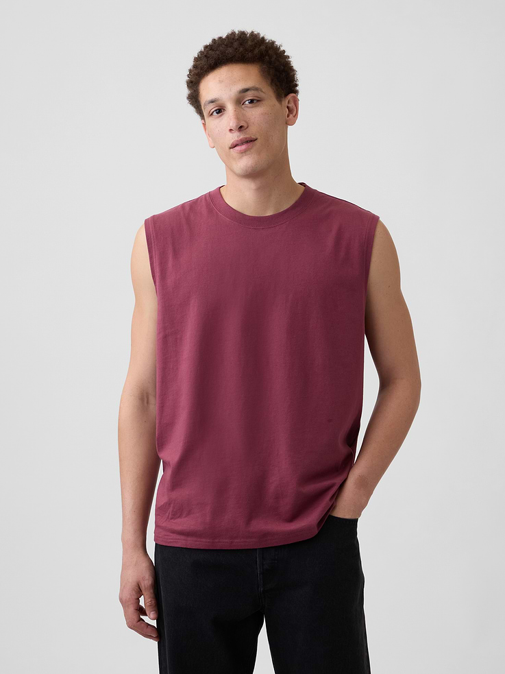 Image number 1 showing, Everyday Soft Relaxed Muscle Tank Top