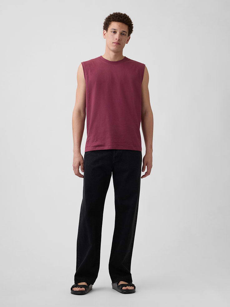 Image number 3 showing, Everyday Soft Relaxed Muscle Tank Top