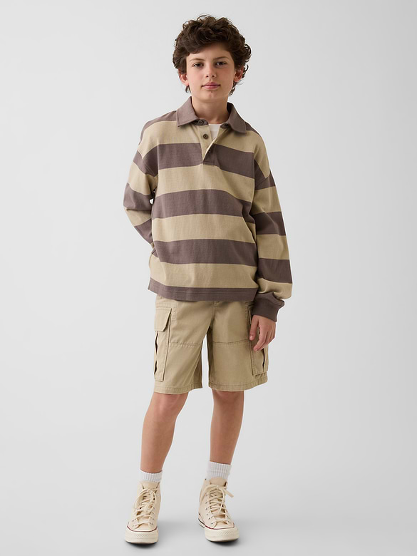 Kids Relaxed Easy Cargo Shorts