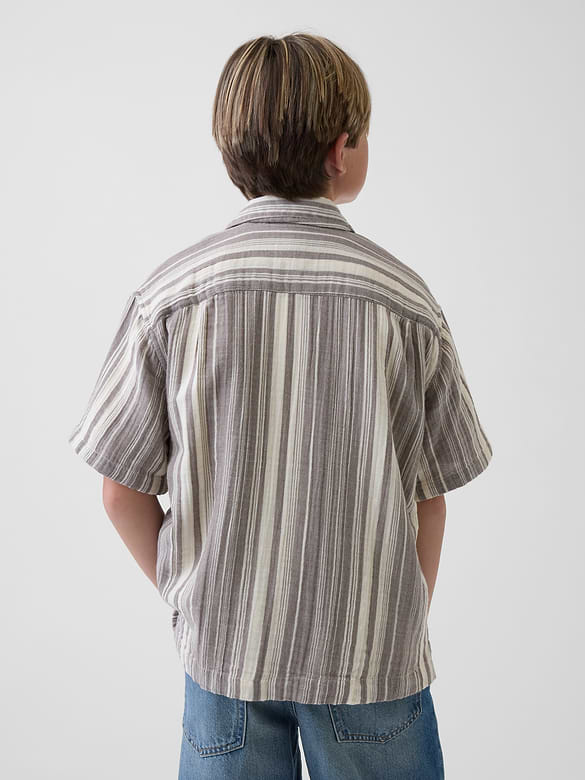 Kids Cotton Gauze Shirt