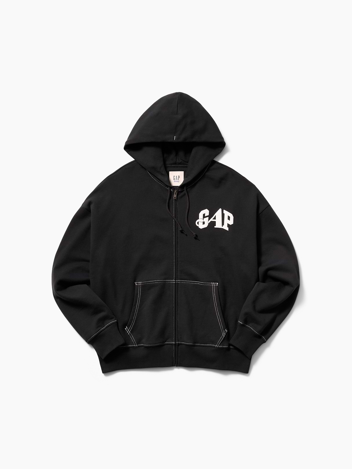 Gap × Awake NY Heavyweight Oversized Logo Zip Hoodie | Gap