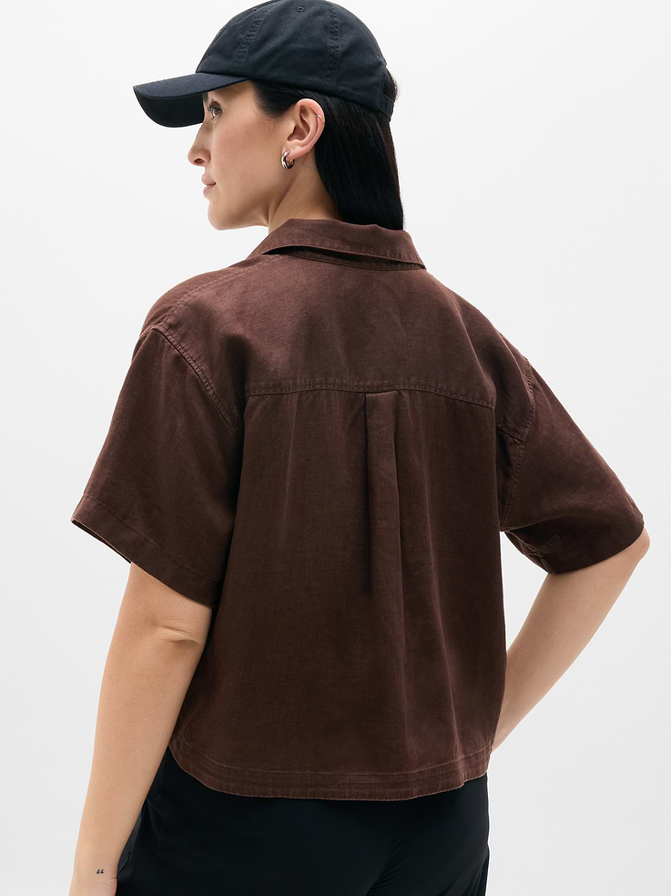 Image number 6 showing, Retreat Linen Short Sleeve Shirt
