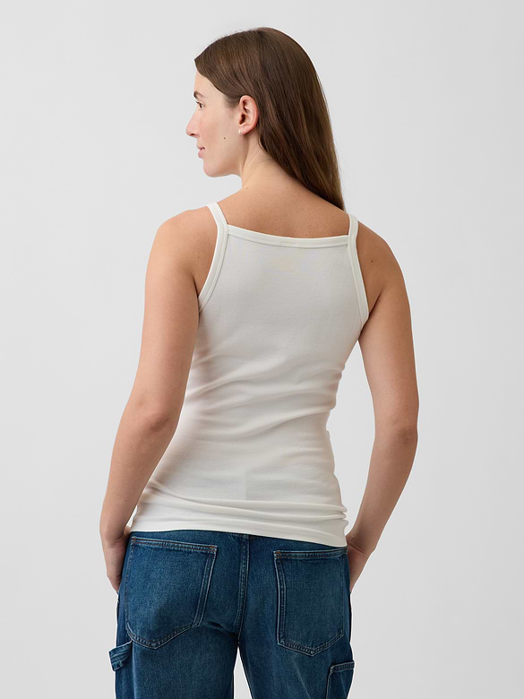 Camisole moderne à col tablier de Maternité