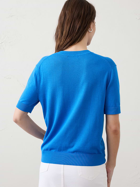 Forever Short-Sleeve Sweater