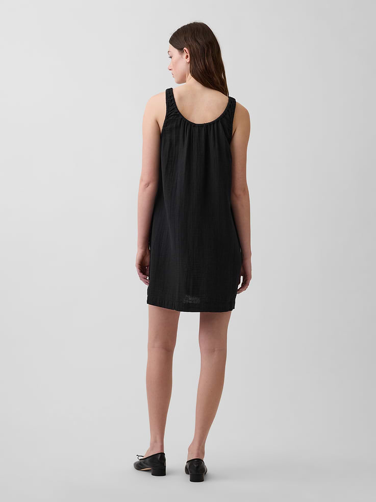 Image number 2 showing, Button-Front Mini Dress