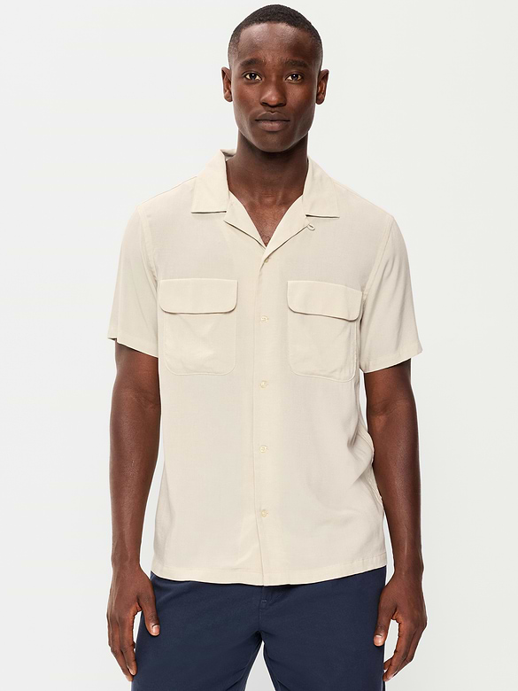 Chemise de vacances à manches courtes