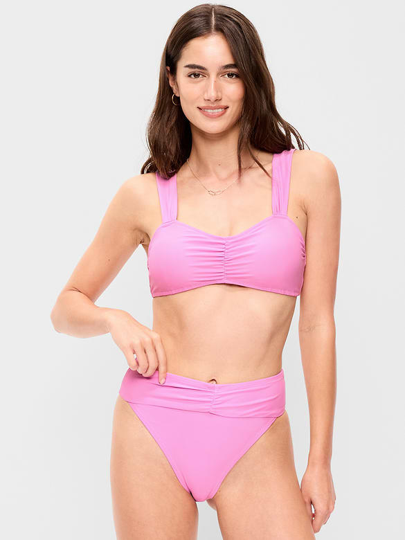 Cinched Swim Top