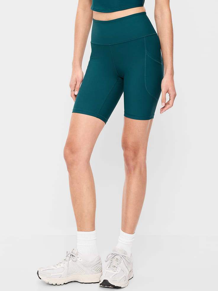 L'image numéro 1 présente Cuissard PowerSoft à taille haute pour Femme, entrejambe de 20 cm