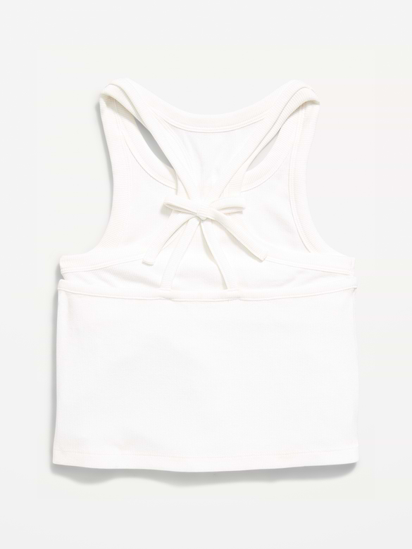 2-In-1 Ribbed Tank Top for Girls