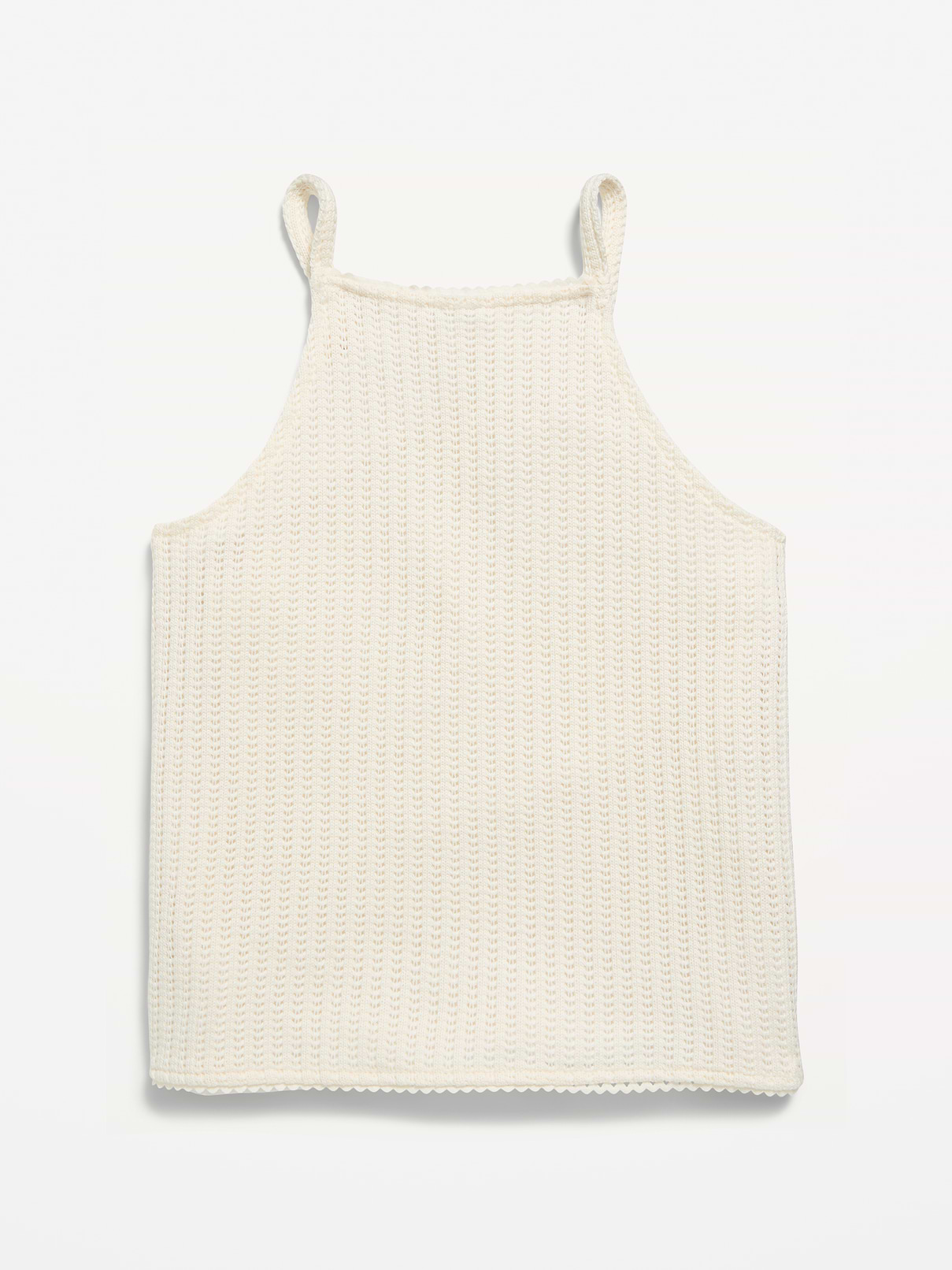 Image number 3 showing, Sleeveless Jacquard Knit Top for Girls
