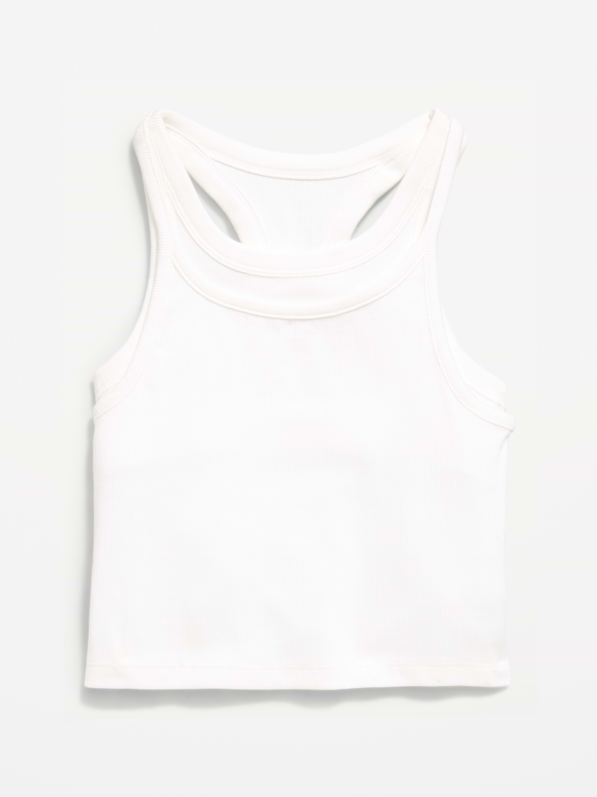 Image number 3 showing, 2-In-1 Ribbed Tank Top for Girls