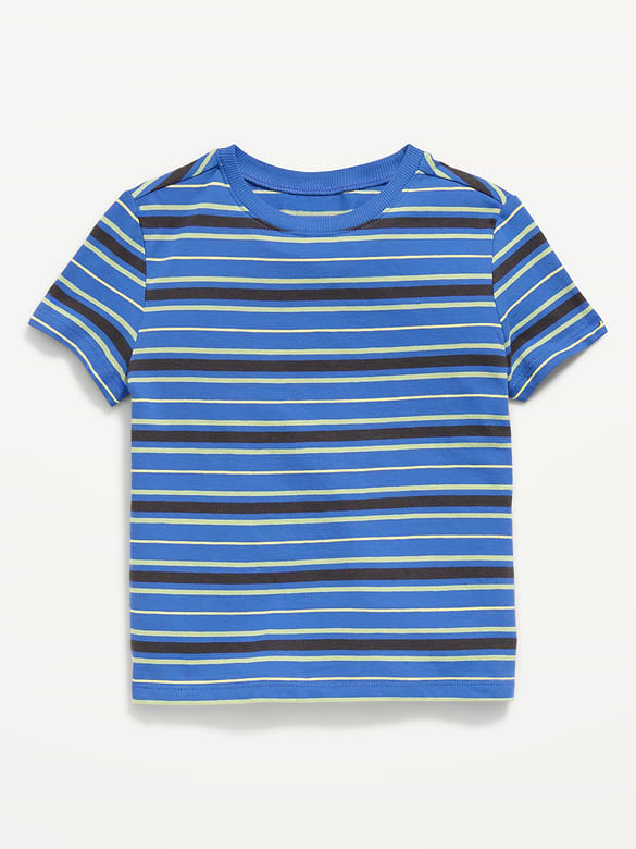 Short-Sleeve Striped T-Shirt for Toddler Boys