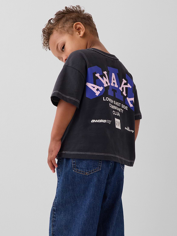 Gap × Awake NY Toddler Relaxed Logo T-Shirt