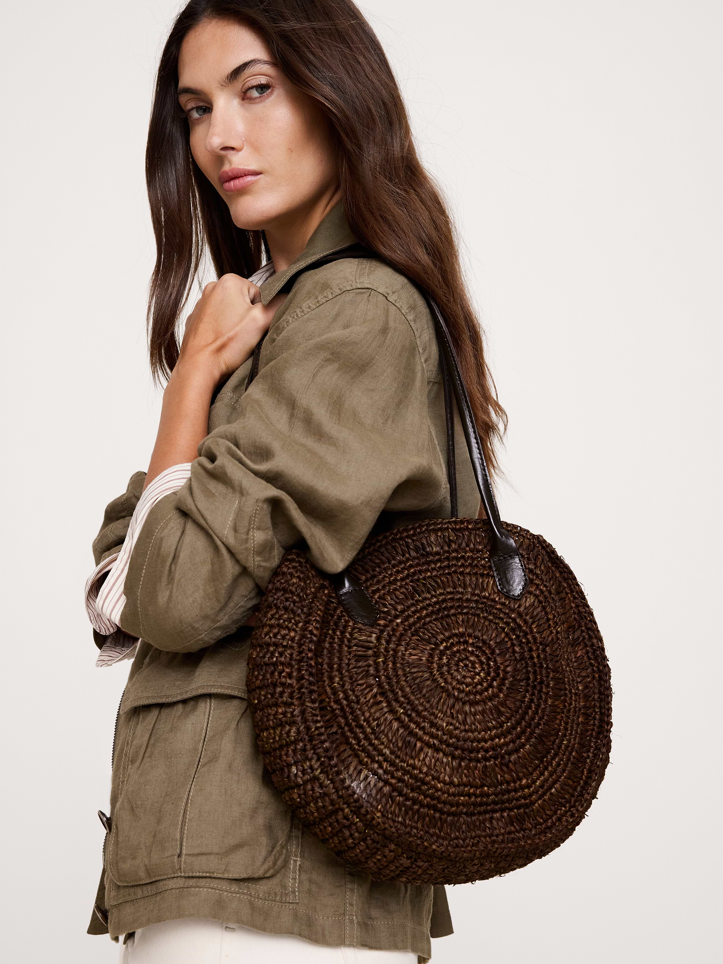 Image number 2 showing, Elysia Raffia Bag by Bembien
