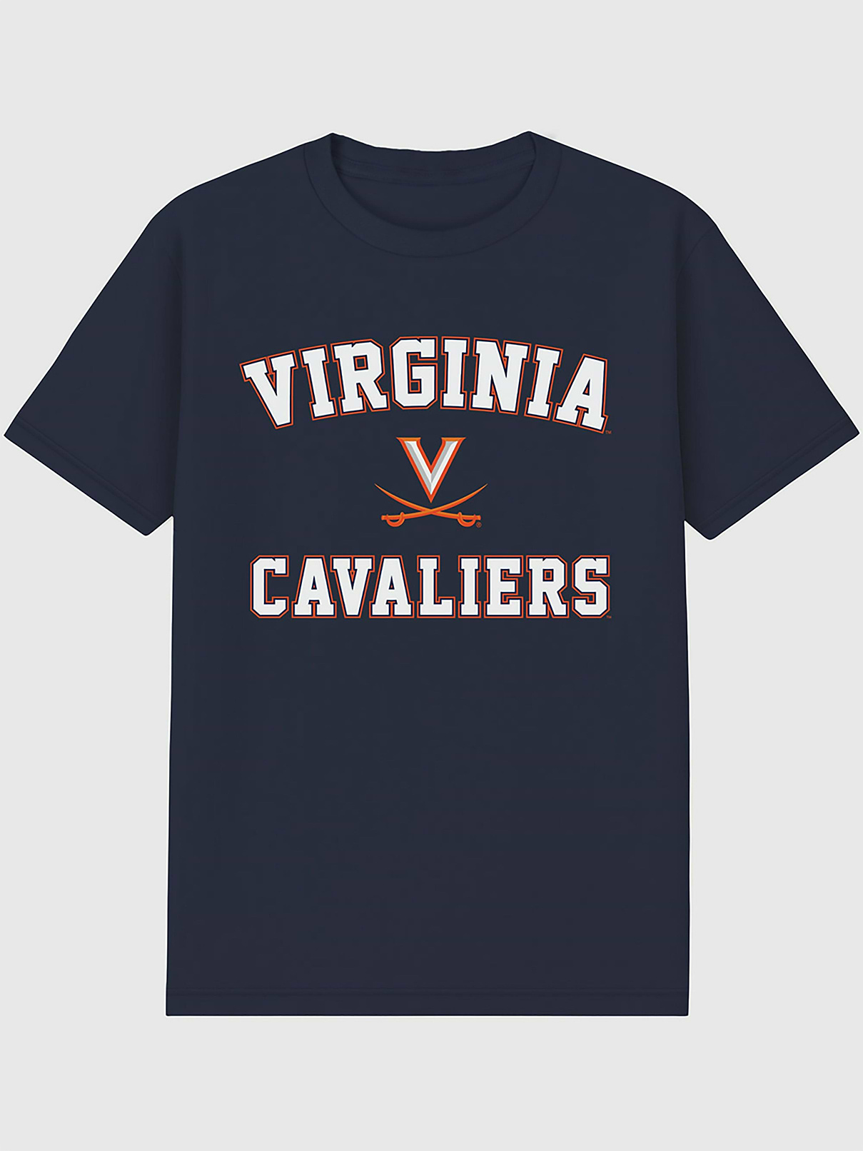 Image number 1 showing, University of Virginia Campus Classic Graphic T-Shirt for Men