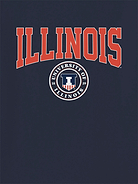 Image number 2 showing, University of Illinois Collegiate Seal Graphic T-Shirt for Men