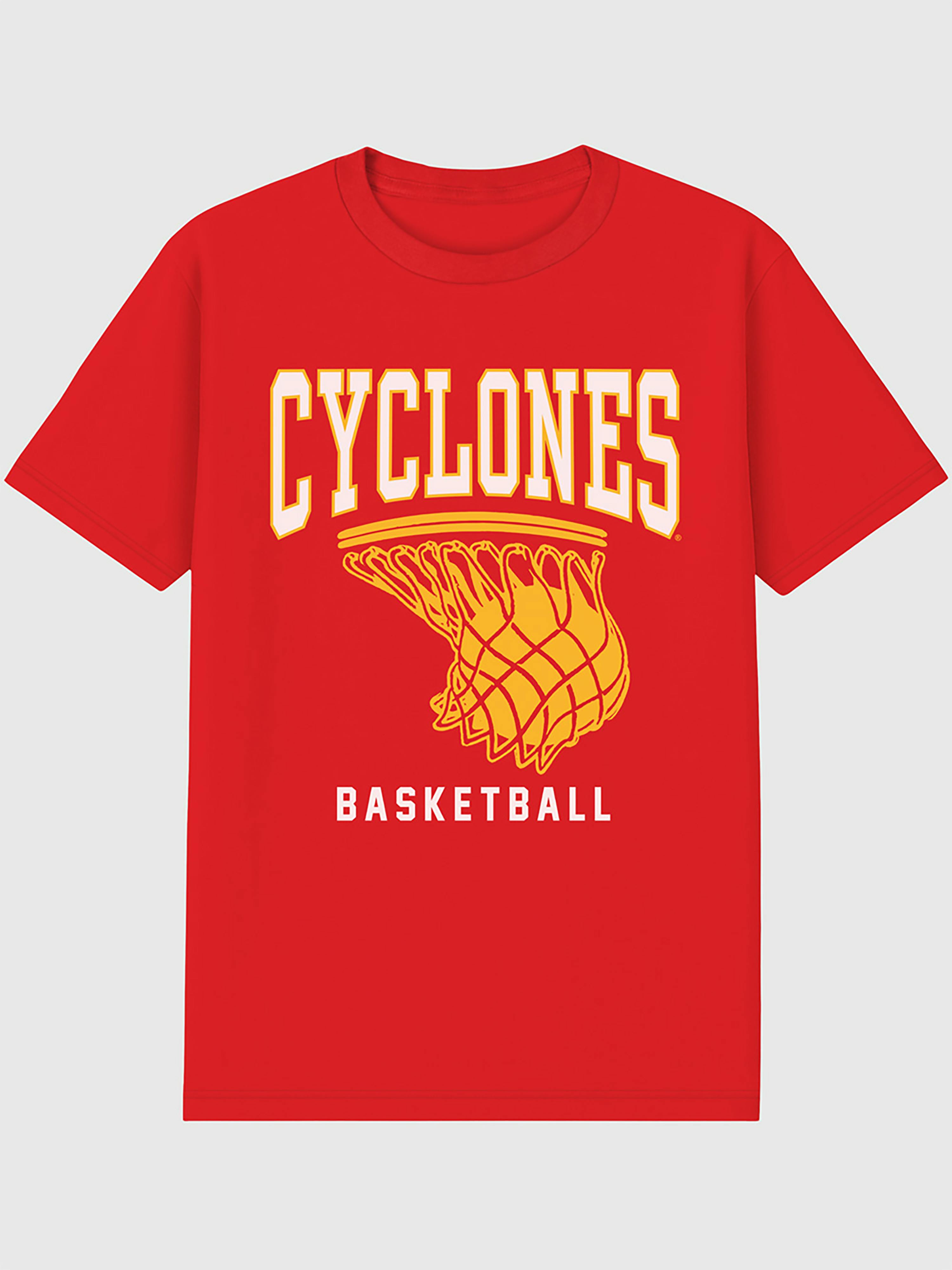 Image number 1 showing, Iowa State University Basketball Hoop Graphic T-Shirt for Men