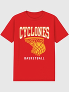 Image number 1 showing, Iowa State University Basketball Hoop Graphic T-Shirt for Men