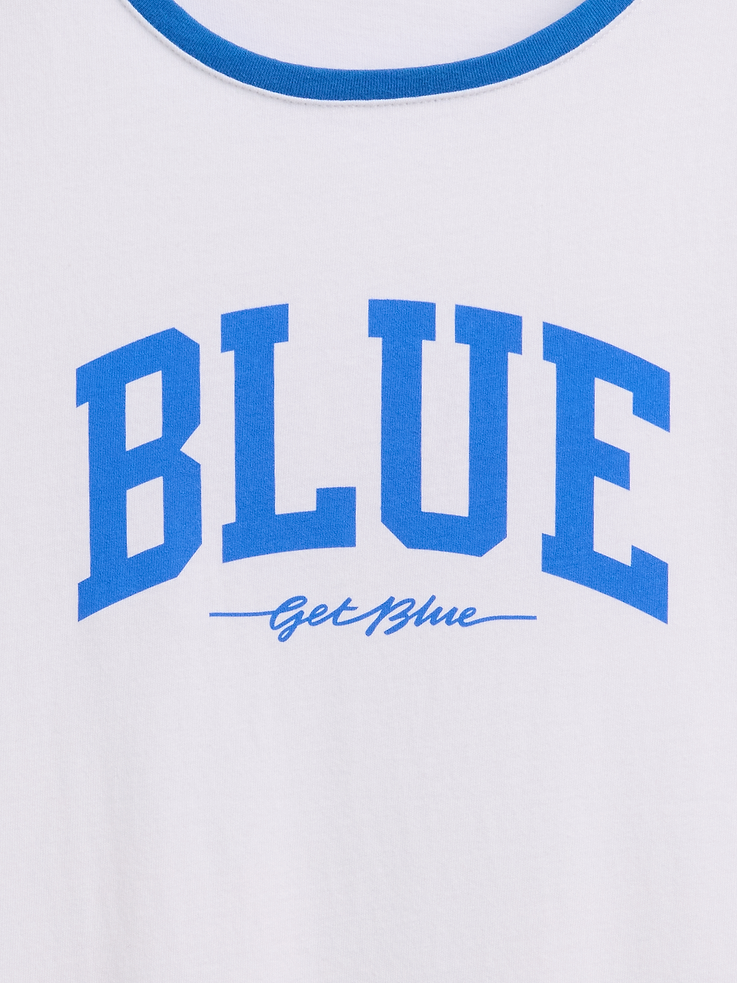 Image number 3 showing, Kids Get Blue Ringer Graphic T-Shirt