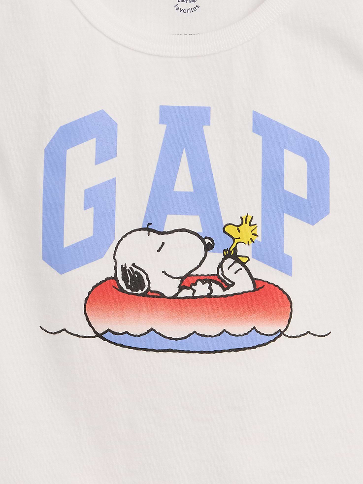 Image number 3 showing, babyGap Peanuts Logo Tank Top