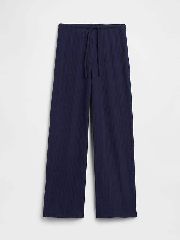 Relaxed Pointelle PJ Pants
